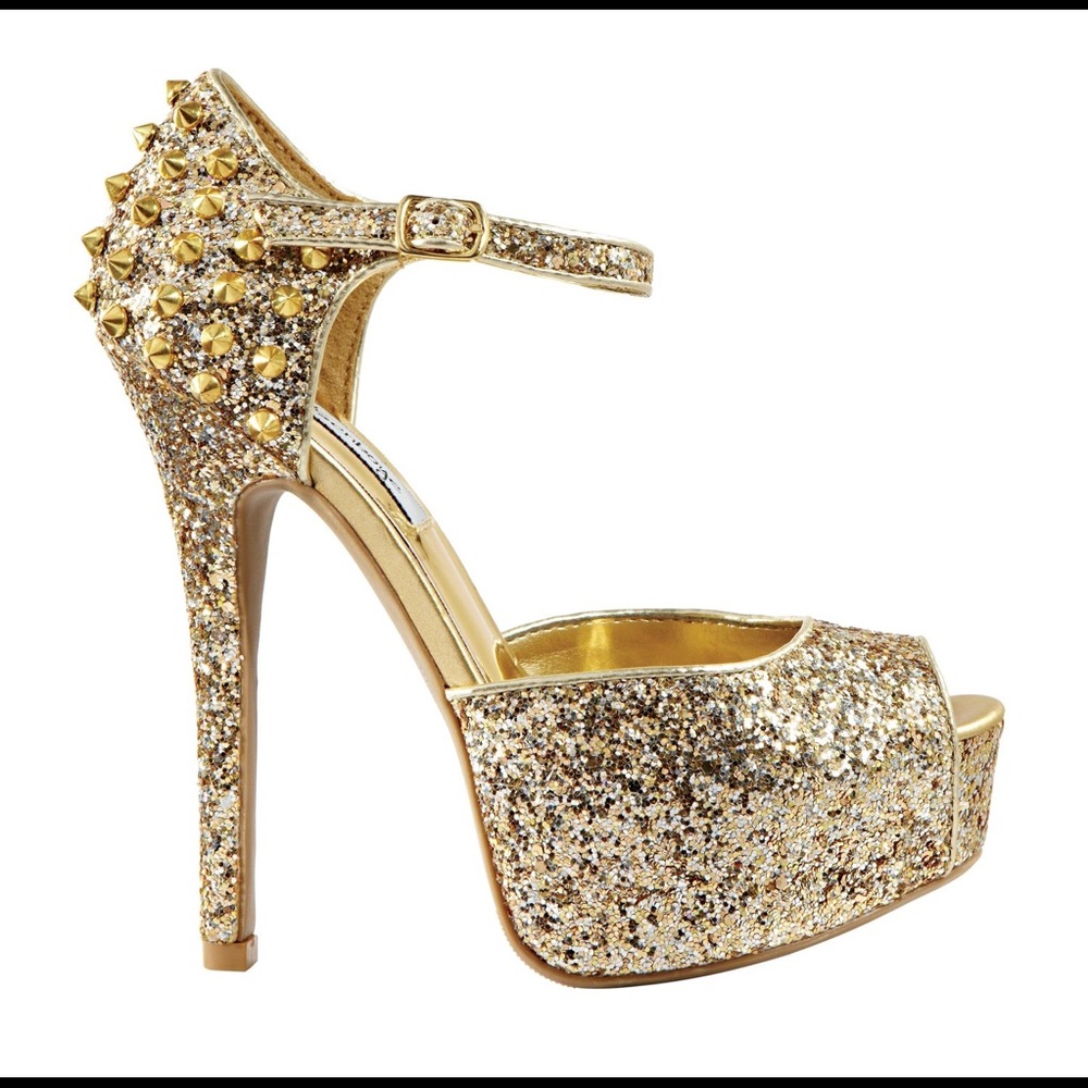 Size 11 Olsenboye Glitter Platform Shoe